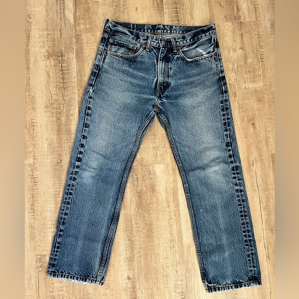 Levi's Relaxed Fit 505 Blue Jeans 34/30